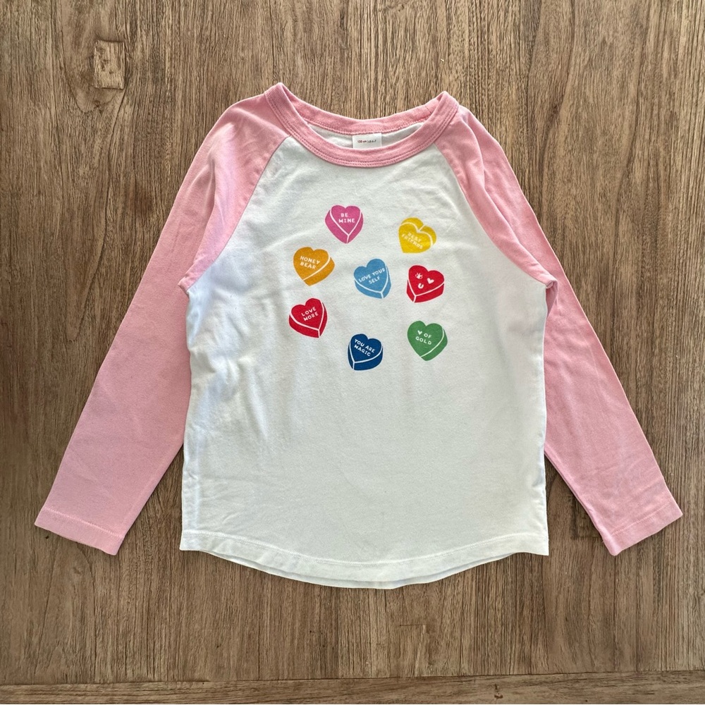 Valentine’s Heart Candy Raglan